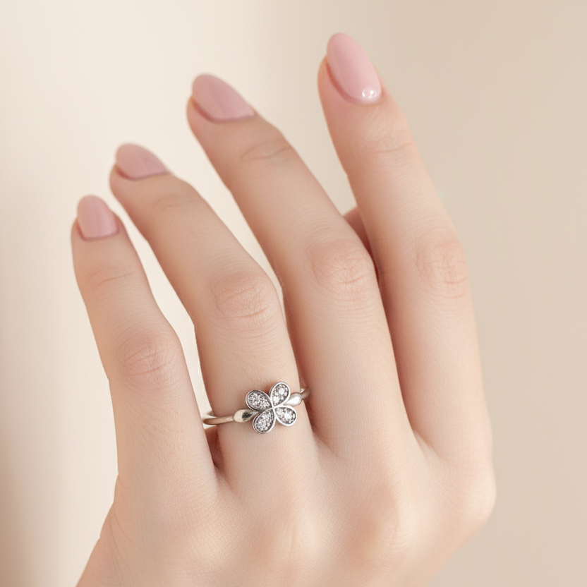 Four petal ring