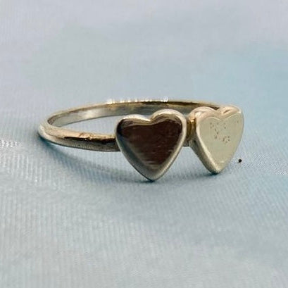 Twin Heart ring