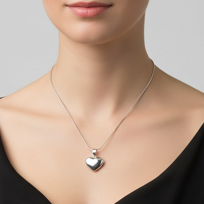 Openable Heart Pendant