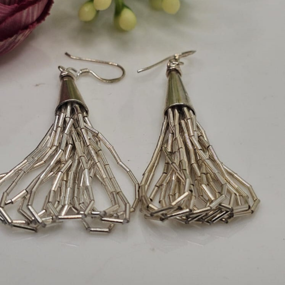 Dazzling designer Silver earings