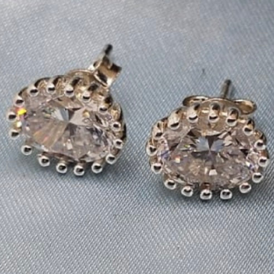 Oval Stones earrings