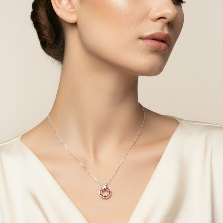 Cross Loop Pendant Chain