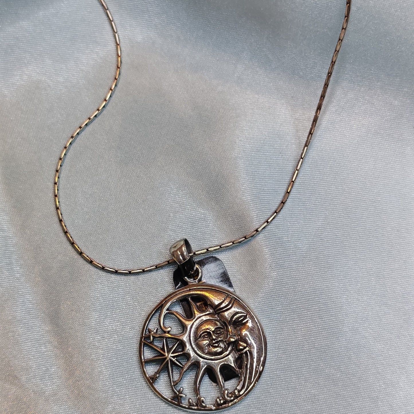 Star,Sun and moon pendant
