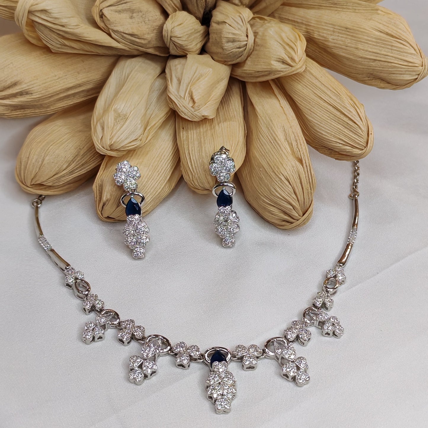 Diya Necklace set