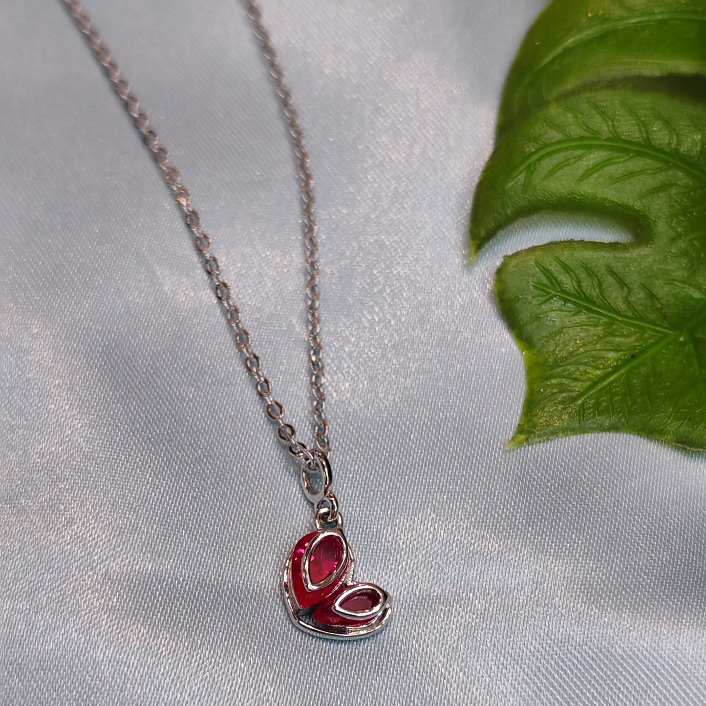 Red Heart Necklace