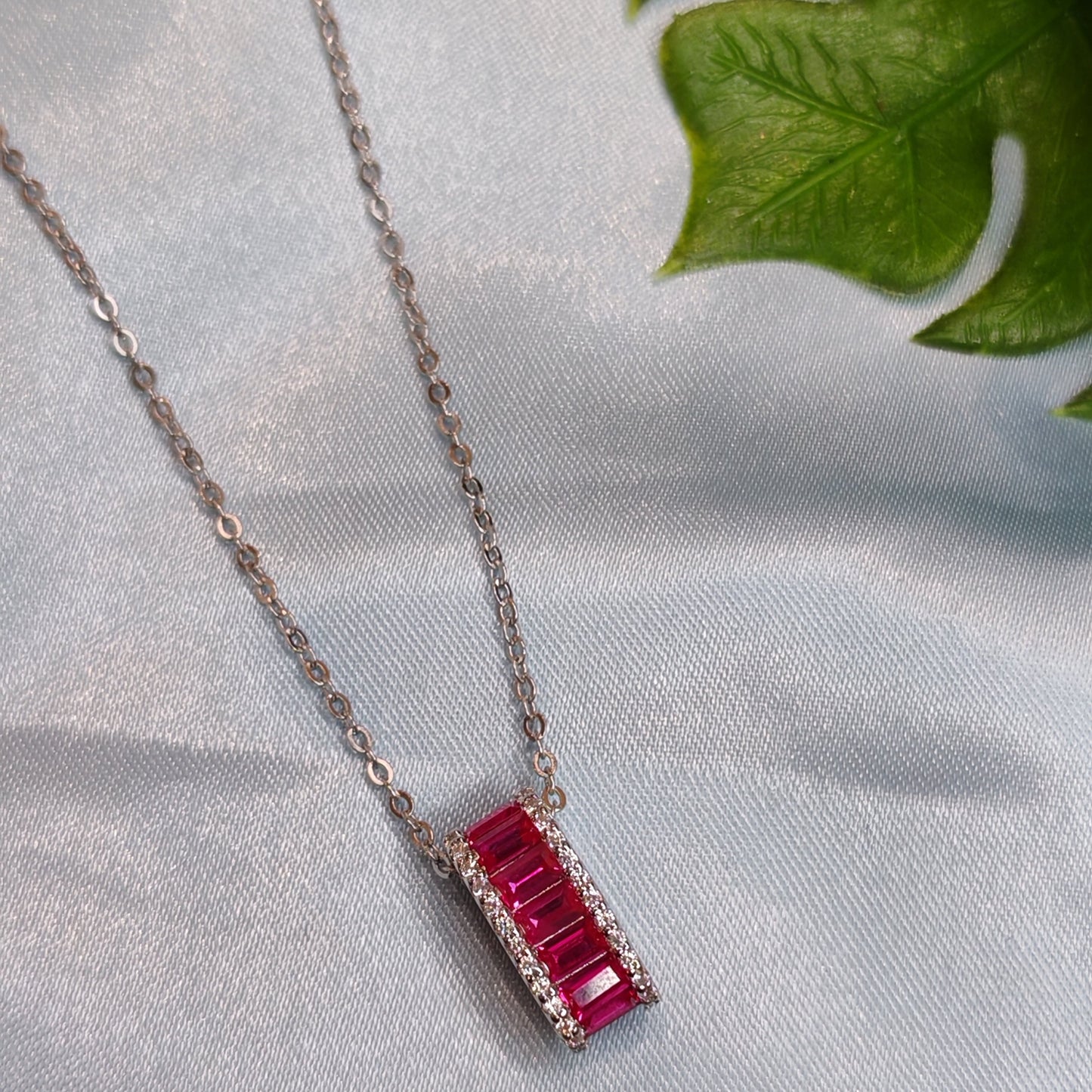 Pink Stone Necklace