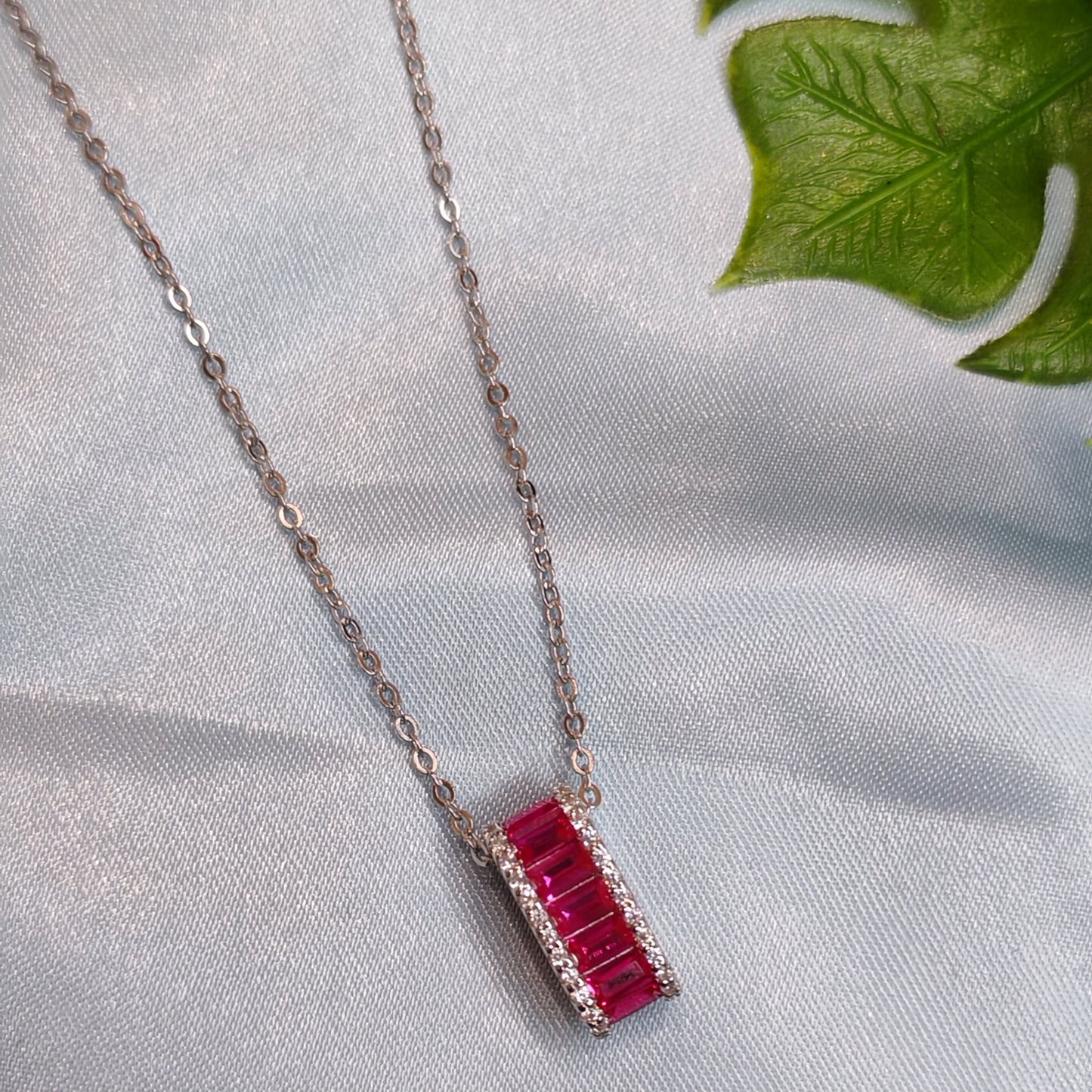 Pink Stone Necklace