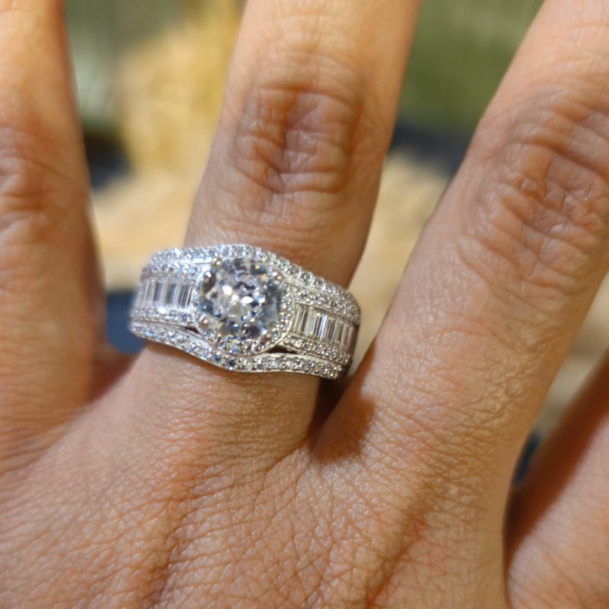 RING SWOROSKI SOL BAND