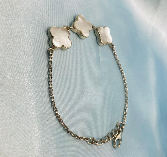 Silver plus bracelet