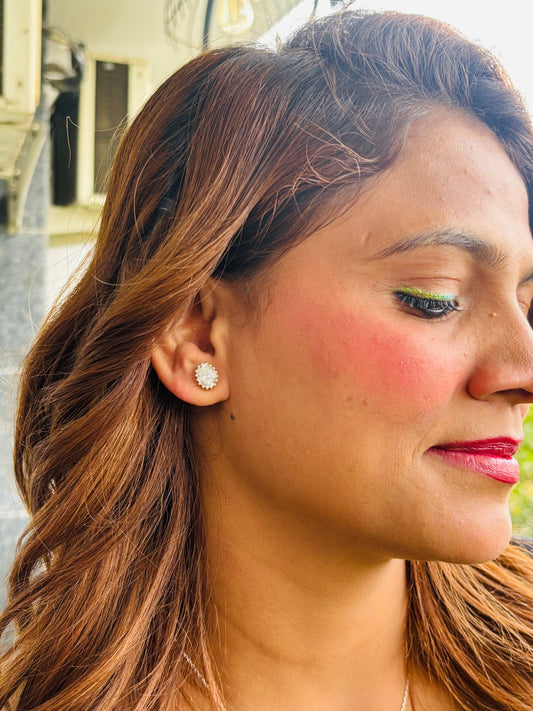 Oval Stones earrings