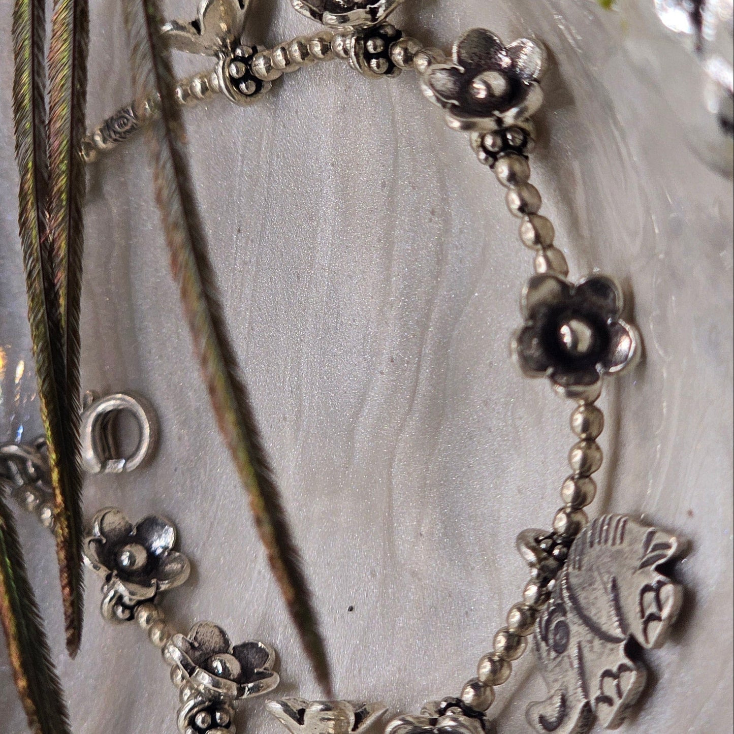 Lil Elephant Charm Bracelet