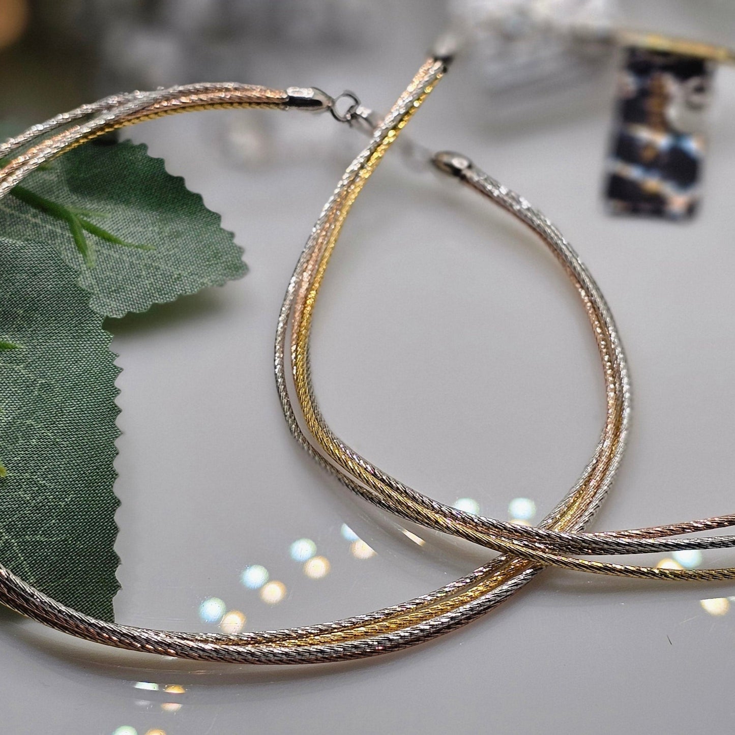 Gold and silver Bridal Anklet