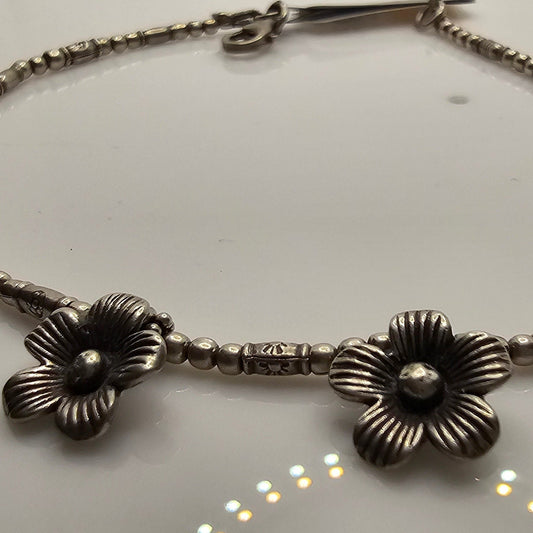 2 Flower Anklet
