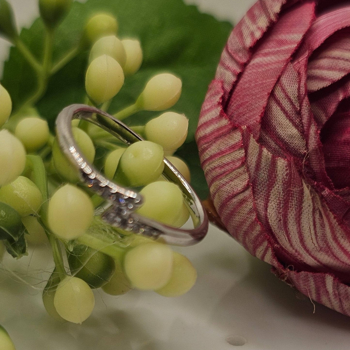 cross circle ring