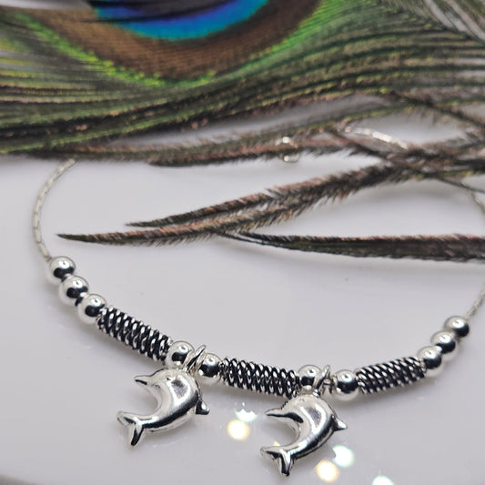 2 Dolphin Bracelet