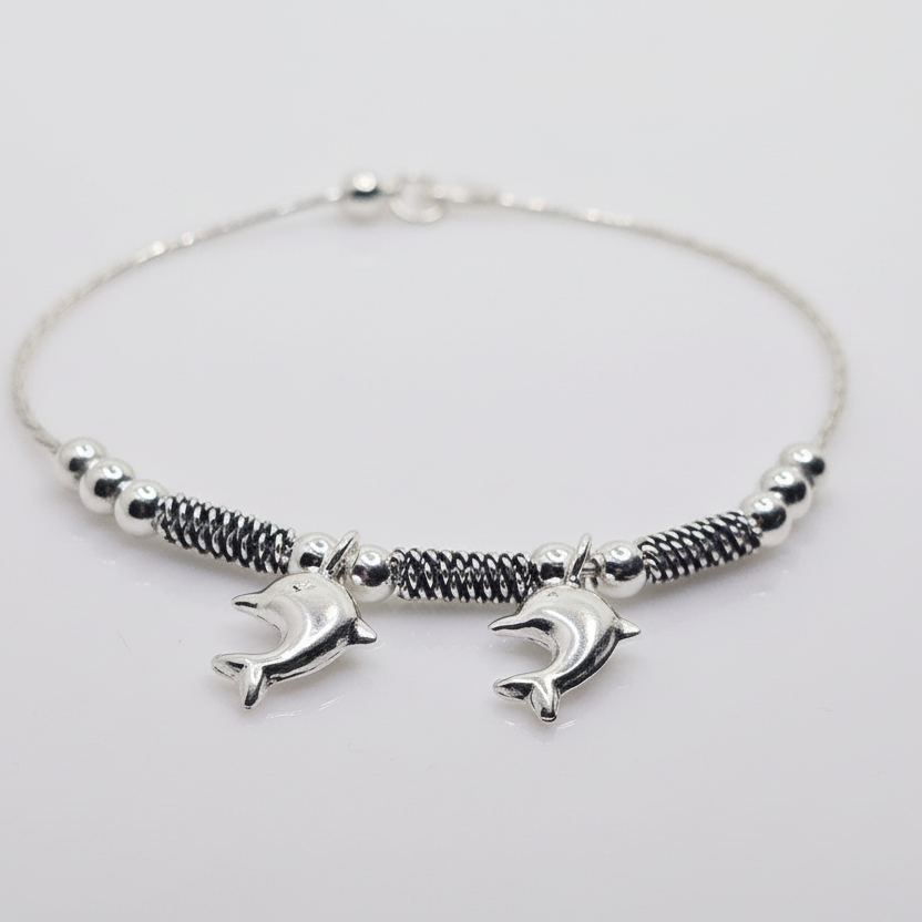 2 Dolphin Bracelet