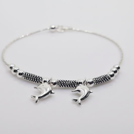 2 Dolphin Bracelet
