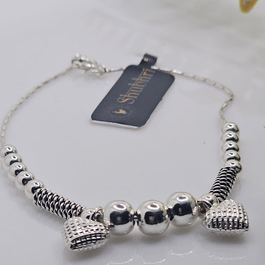 2 Heart Bracelet