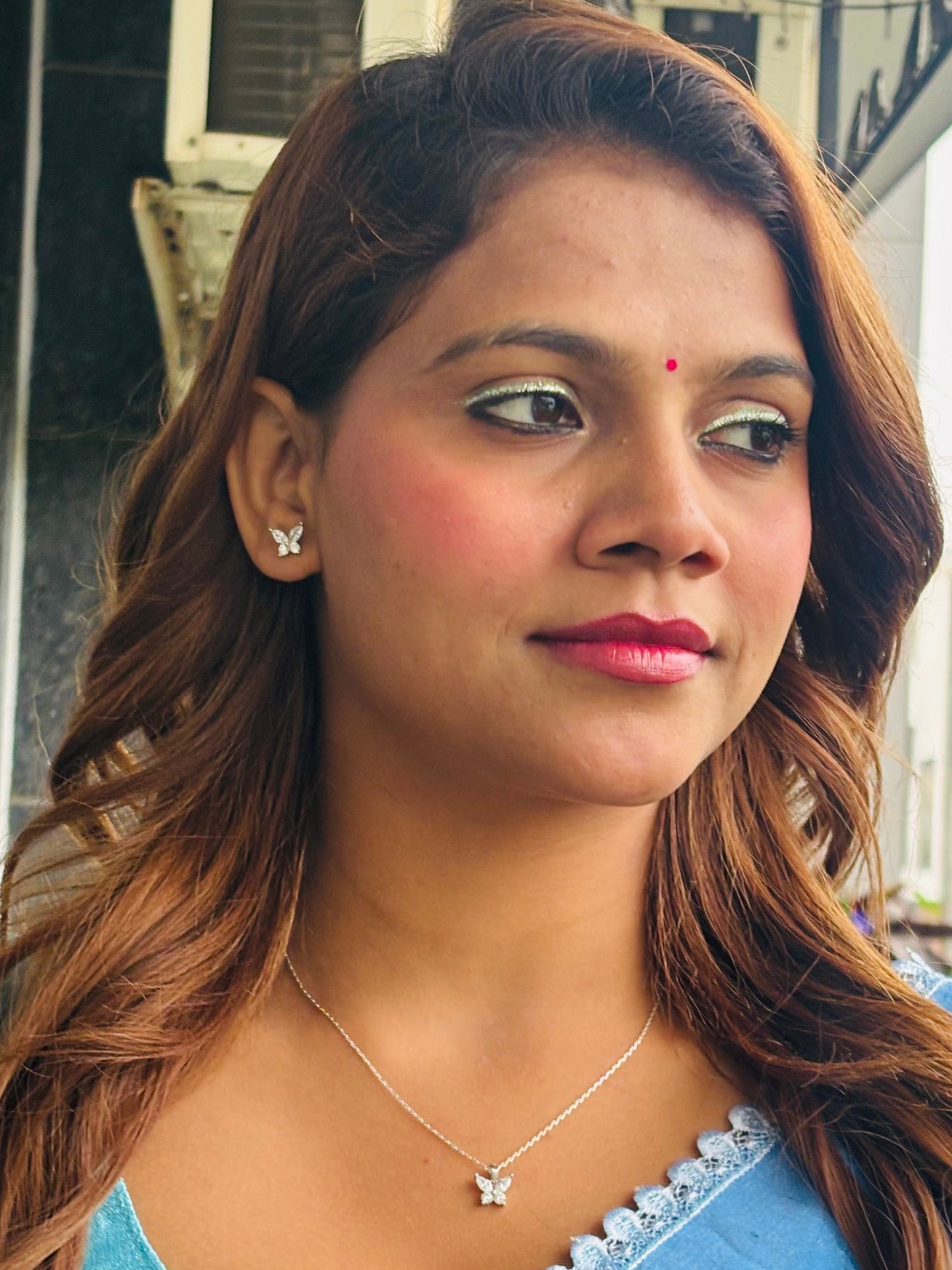 Butterfly pendant set ￼