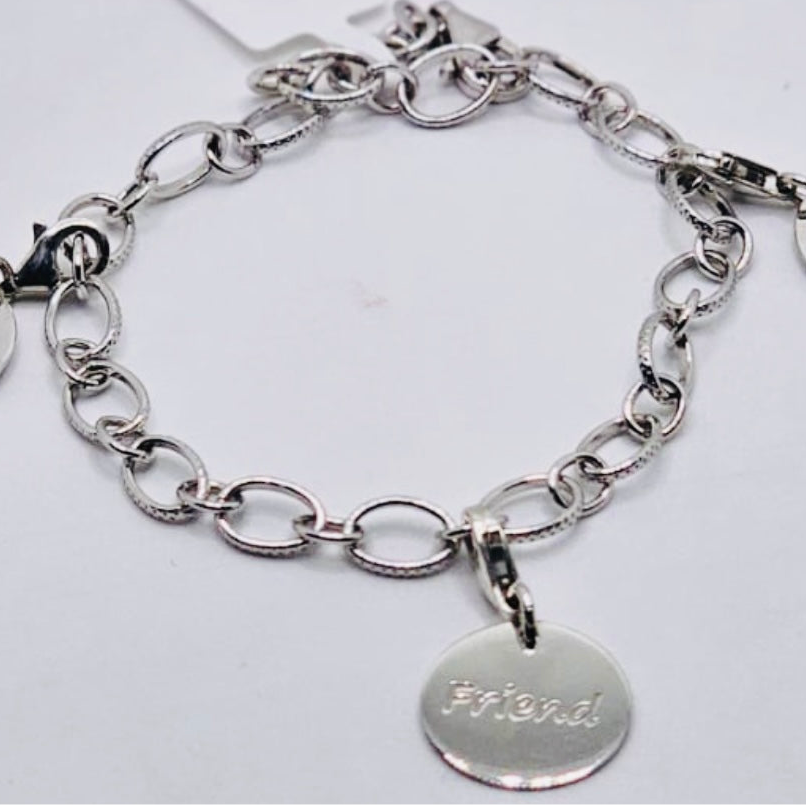 Best Friend Forever Charm Bracelet