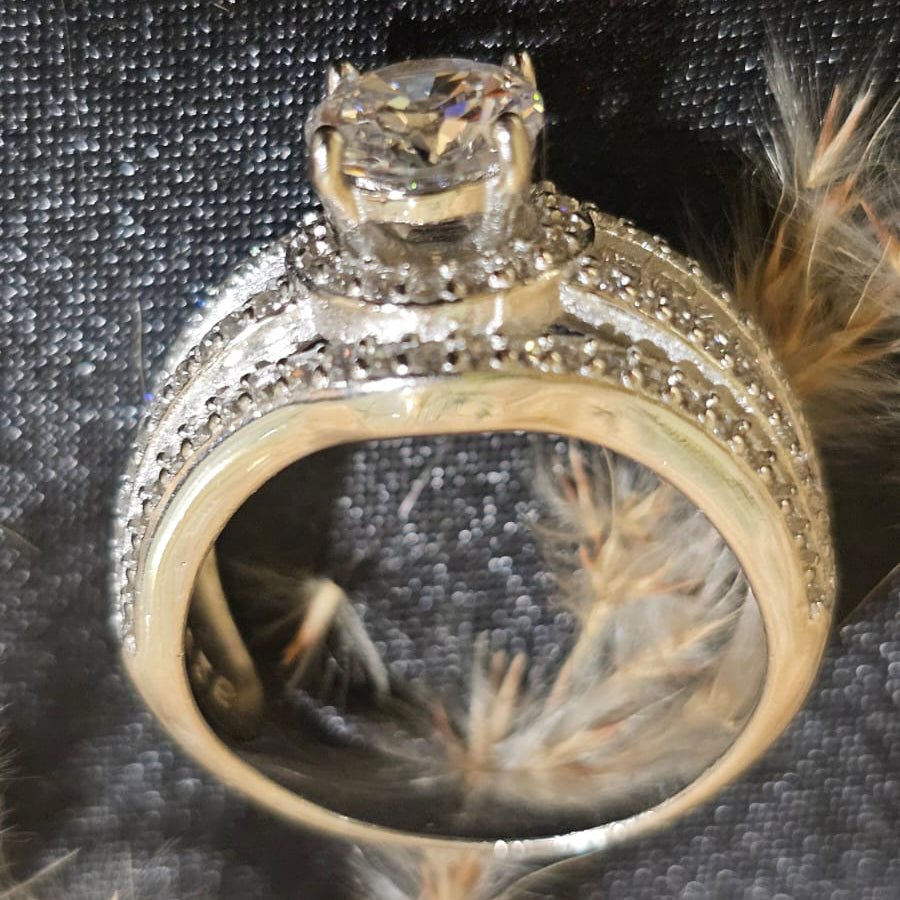 RING SWOROSKI SOL BAND