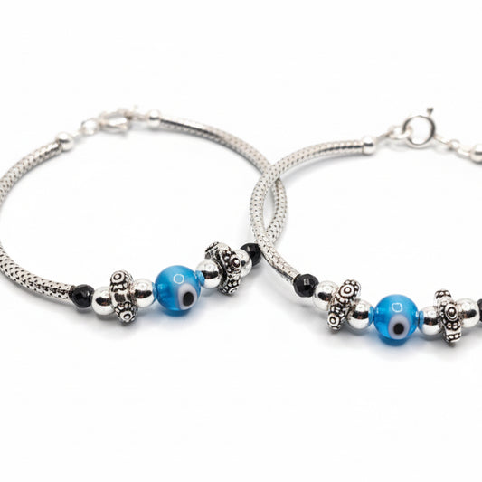 Kids Blue Charm Bracelet