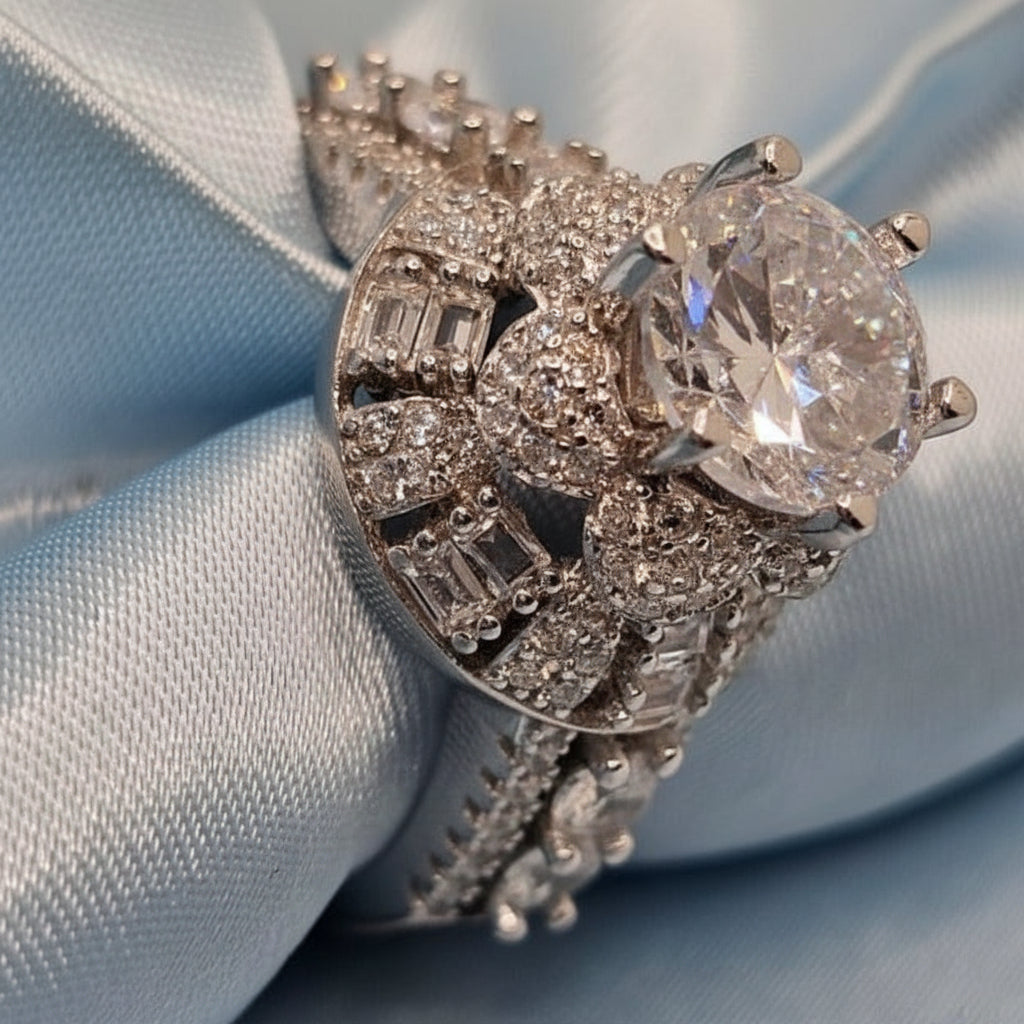 Luxury Zircon Statement Ring