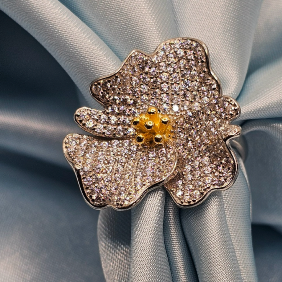 Flower Statement Ring