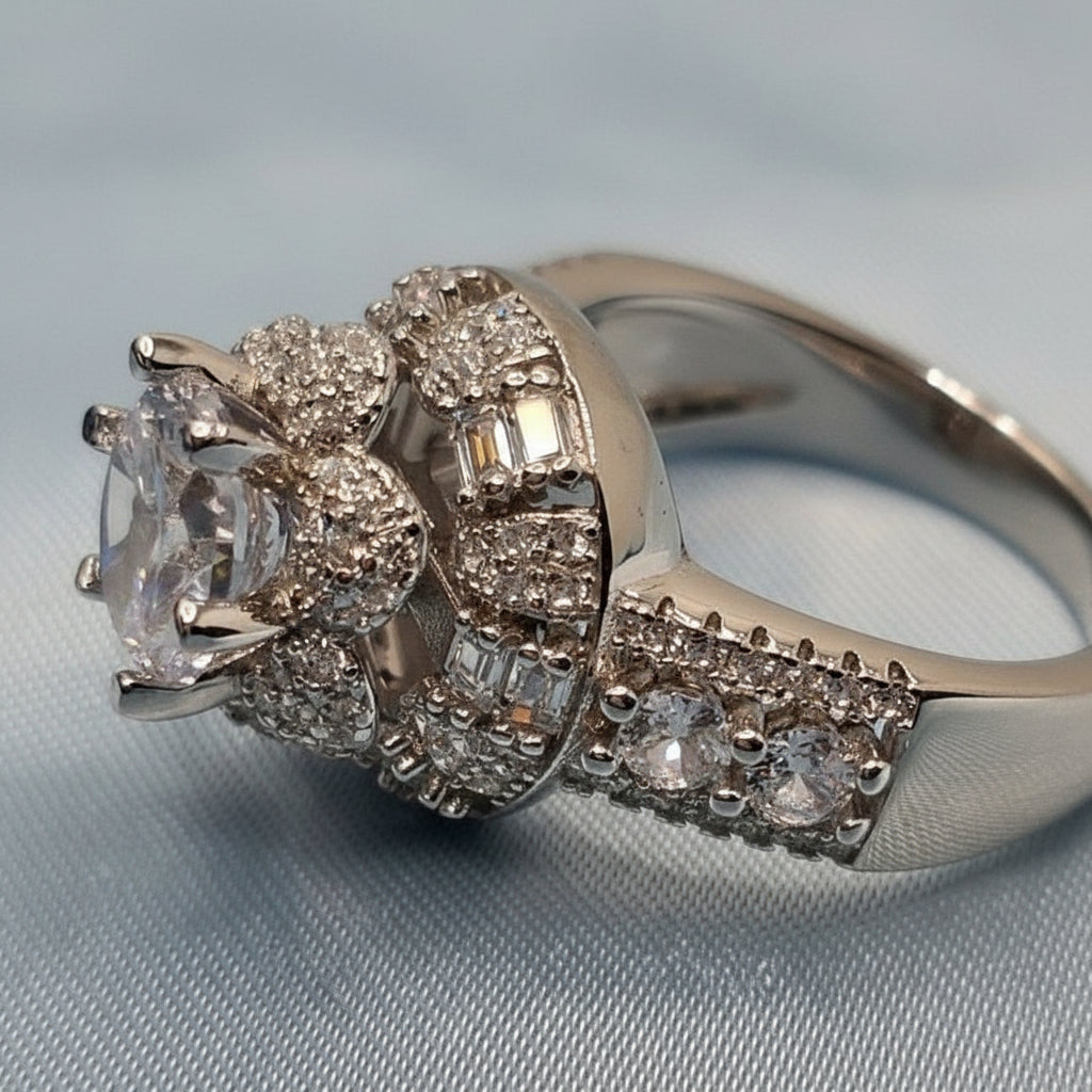 Luxury Zircon Statement Ring