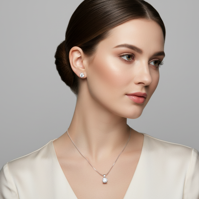 Zercon Pendant set