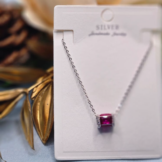 Pink Stone Pendant