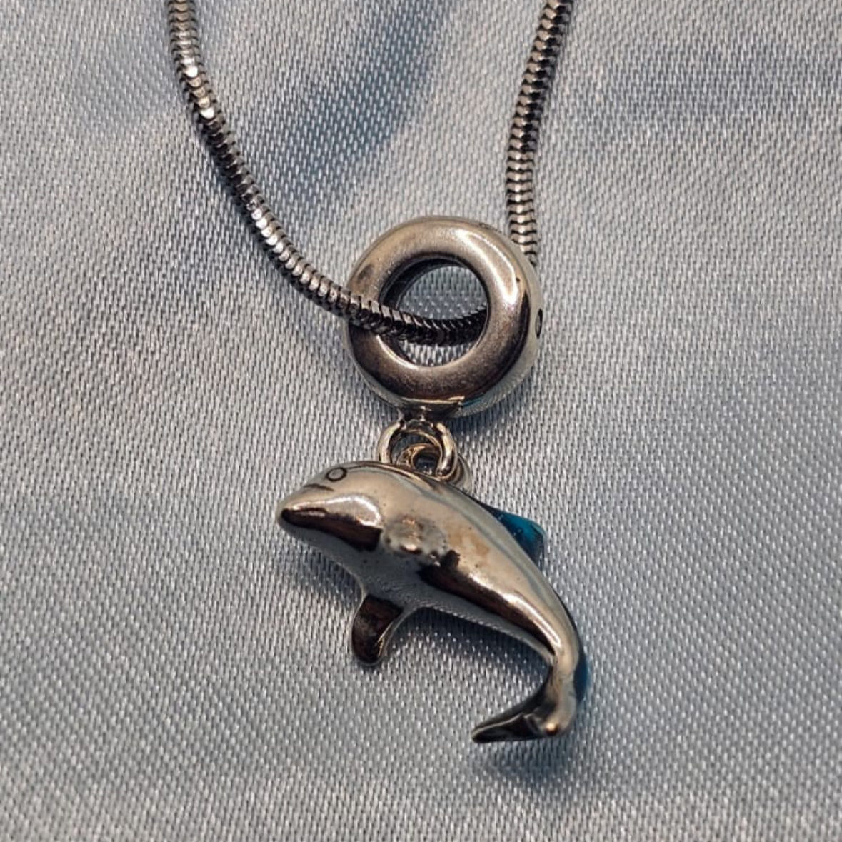 Pure Silver Fish Pendant
