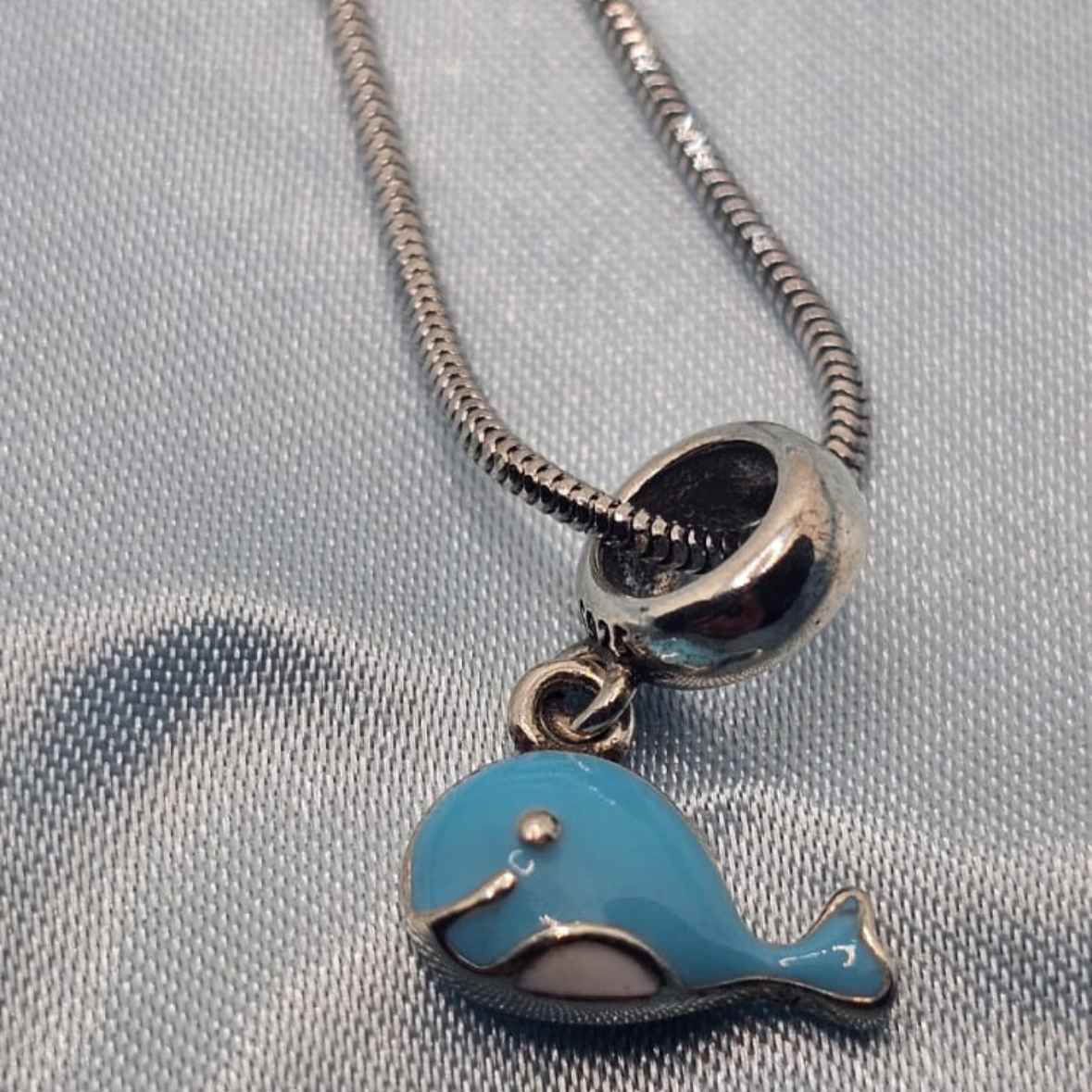 Blue Fish Pendant