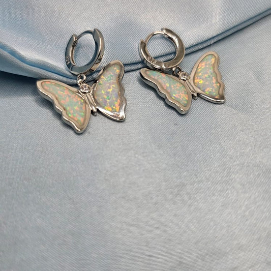 Butterfly Drop Hoops