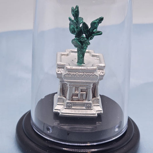 Tulsi Plant in Mandir Dome