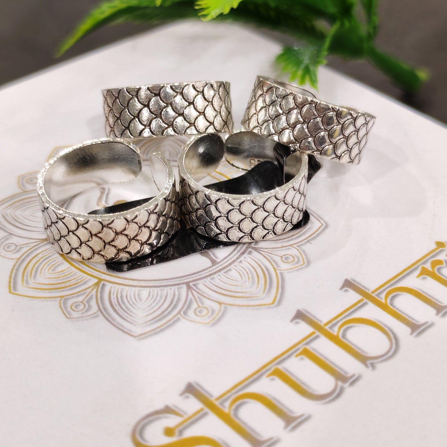 Fish Pattern Toe Ring