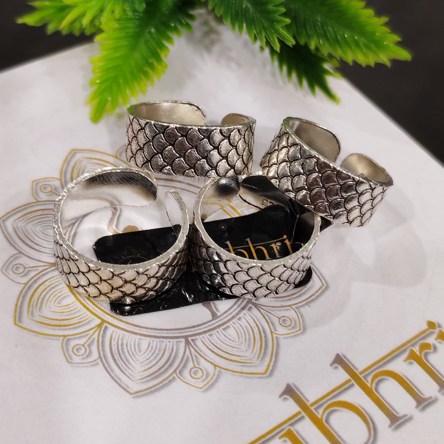 Fish Pattern Toe Ring