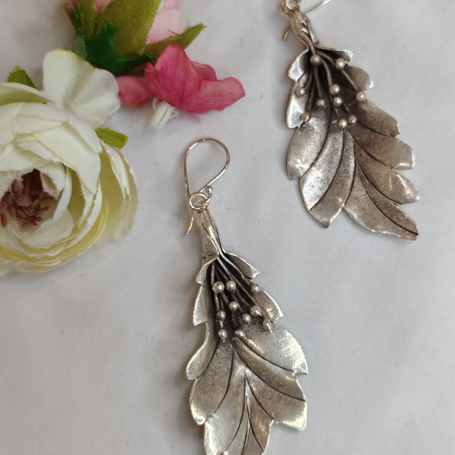 flower petals earring