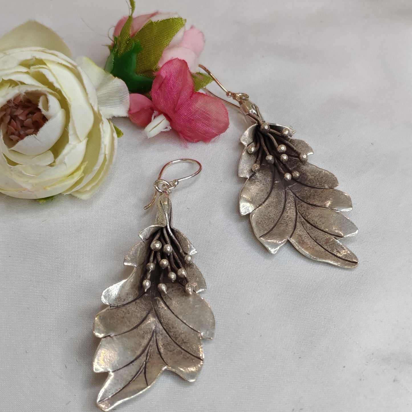 flower petals earring