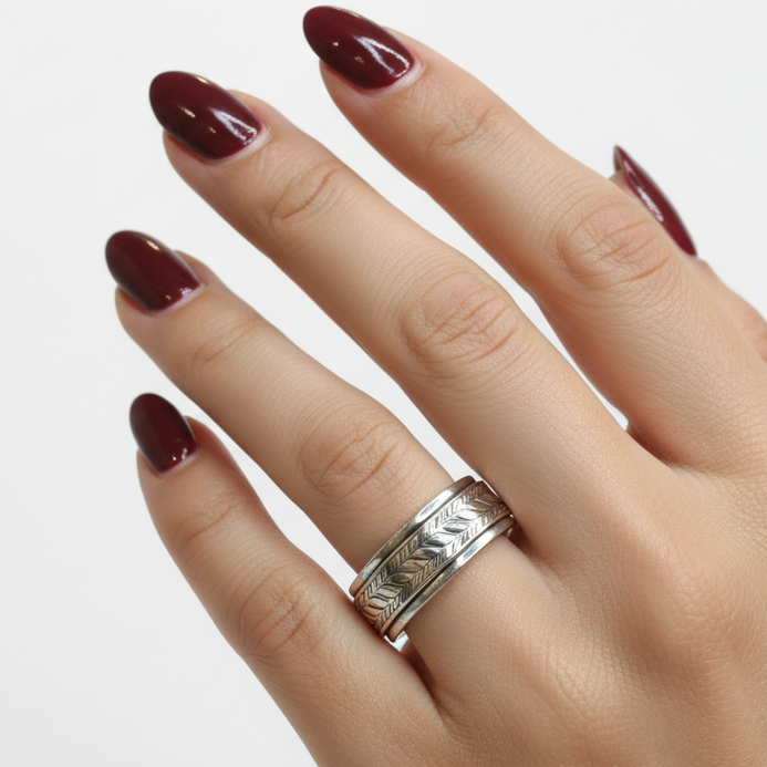 Embosed ring