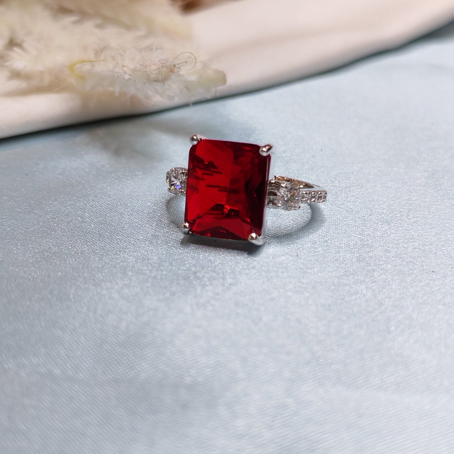 Red Ruby Ring