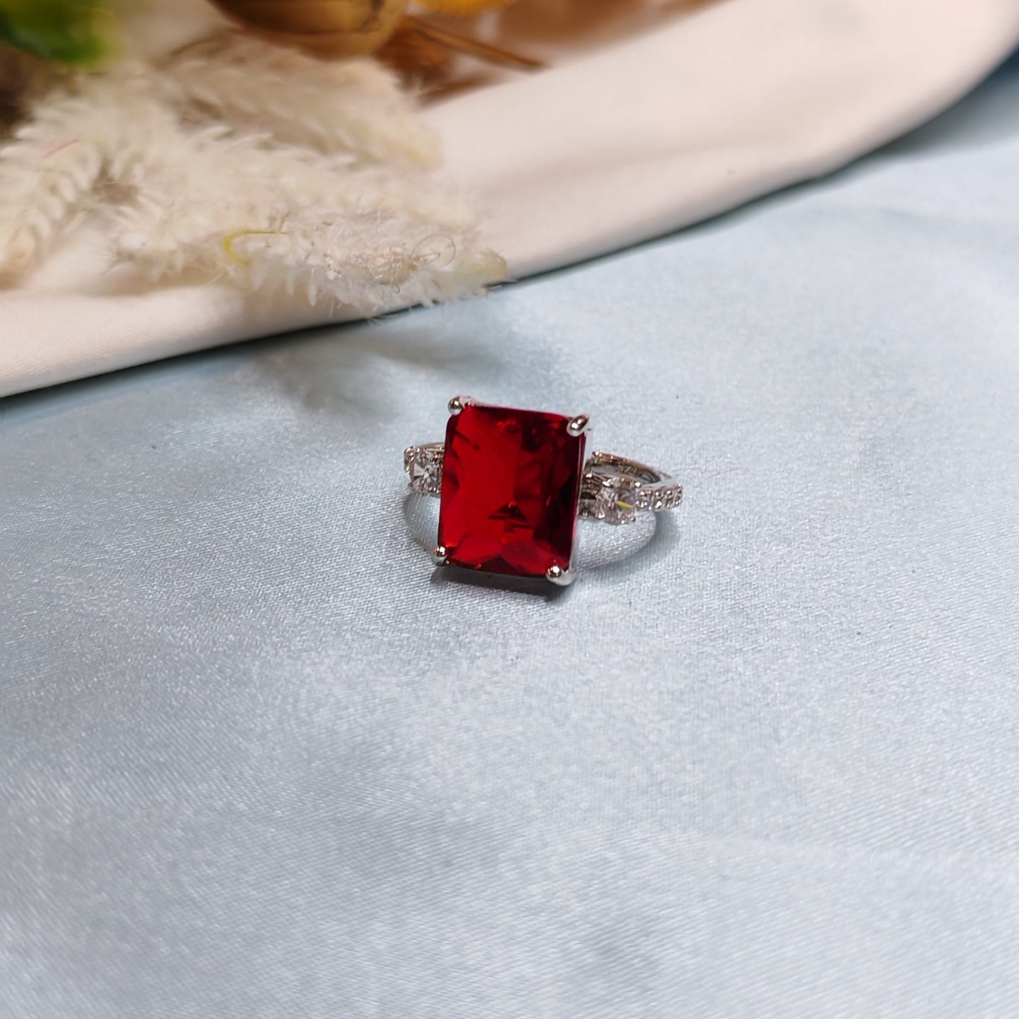 Red Ruby Ring