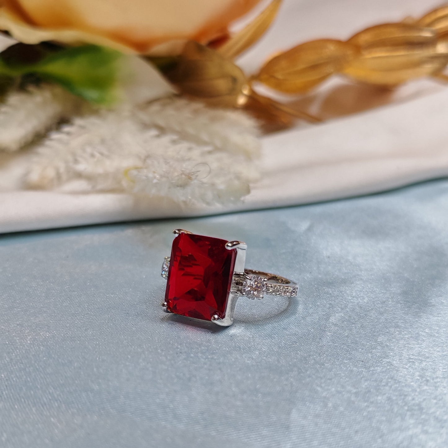Red Ruby Ring
