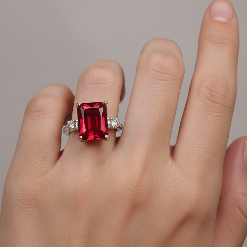 Red Ruby Ring