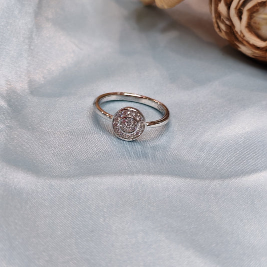 Circle shimmer Ring