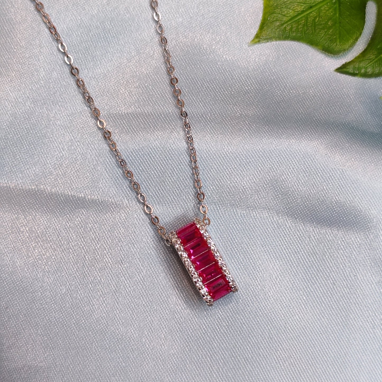 Pink stone Necklace