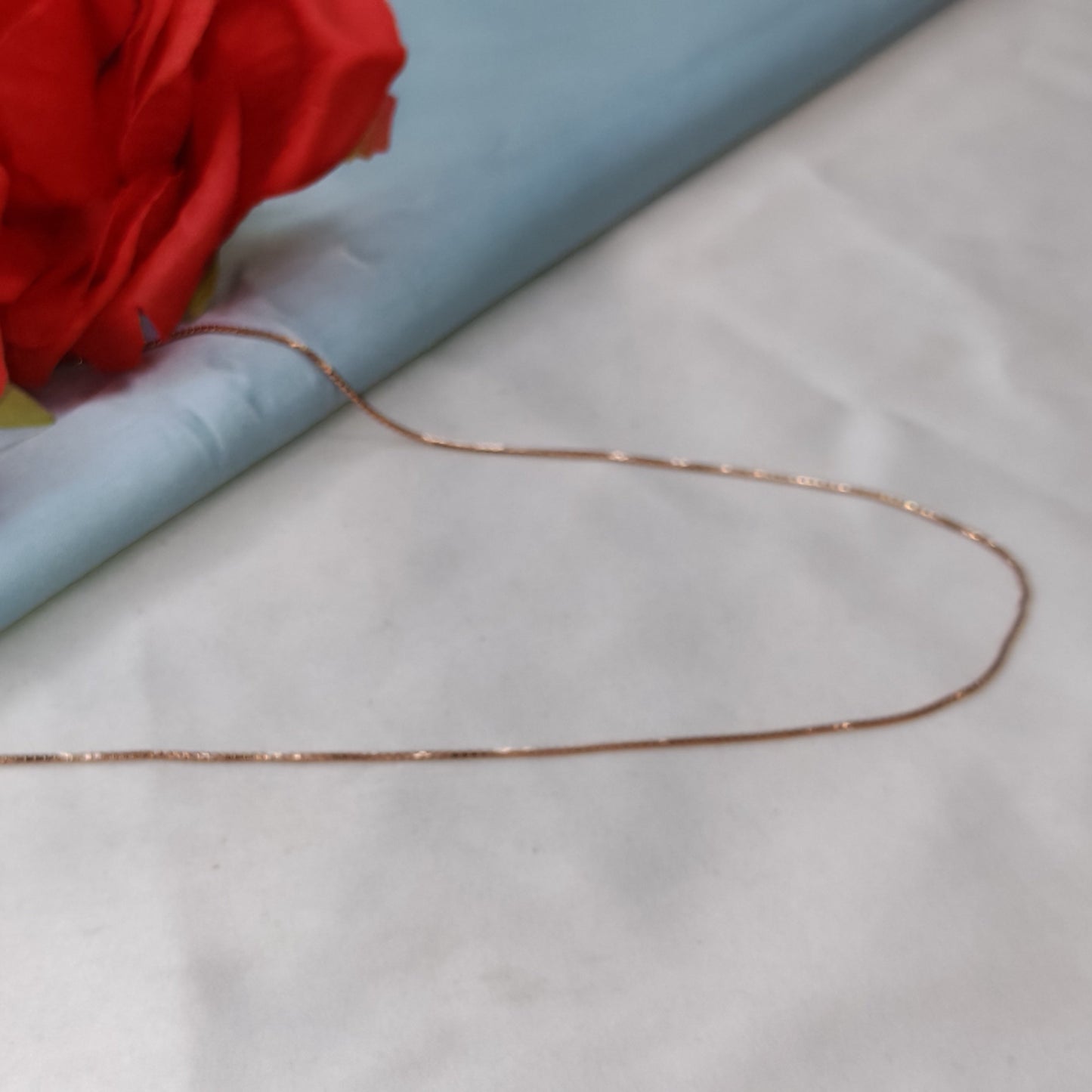 Sleek Rose Gold Chain