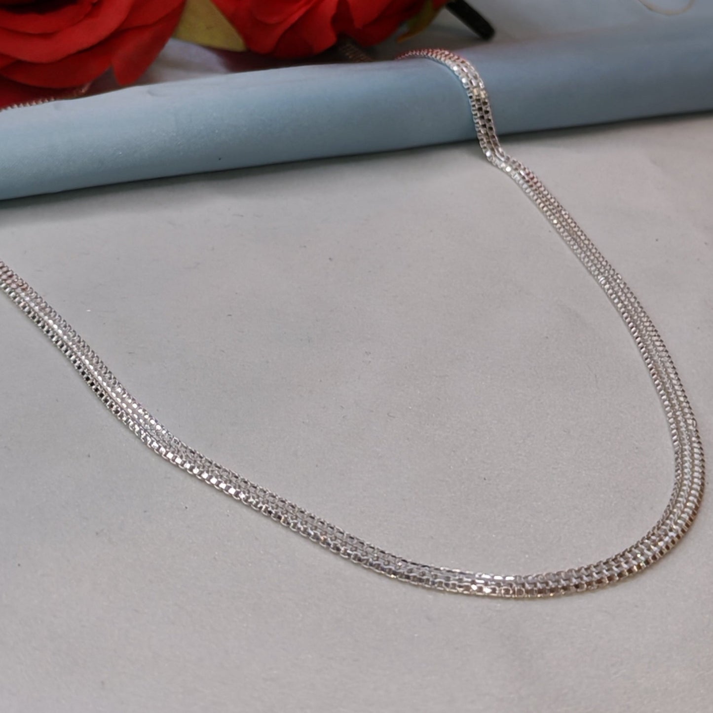 Linking Silver Chain