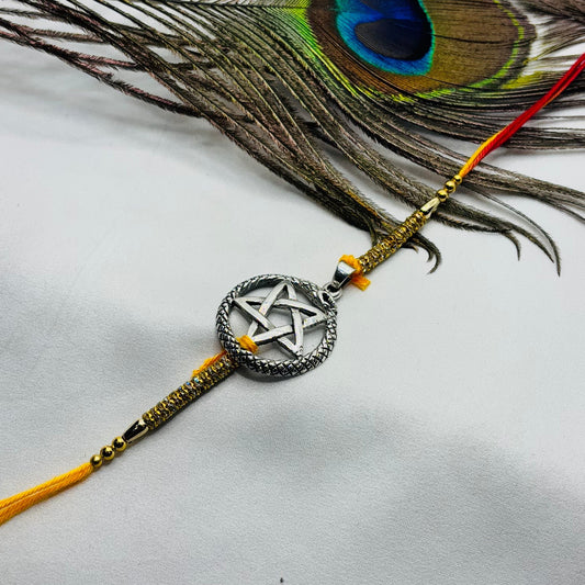 Round devine pendant Rakhi