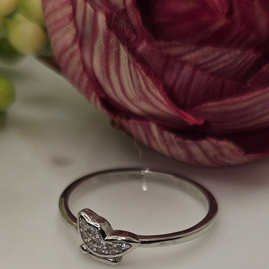 SITTING BUTTERFLY RING